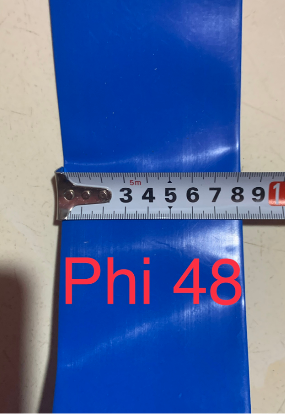 30m ống dẫn nước PE kích thước  48mm, 60mm, 76mm,  100mm độ dày 0.5mm
