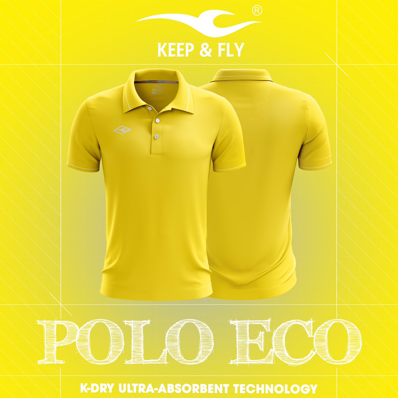 Áo thun Polo Eco ( hàng Keep & Fly chính hãng )