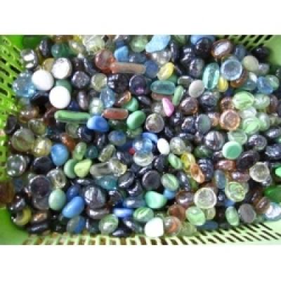 Sỏi thủy tinh trộn nhiều màu 500g