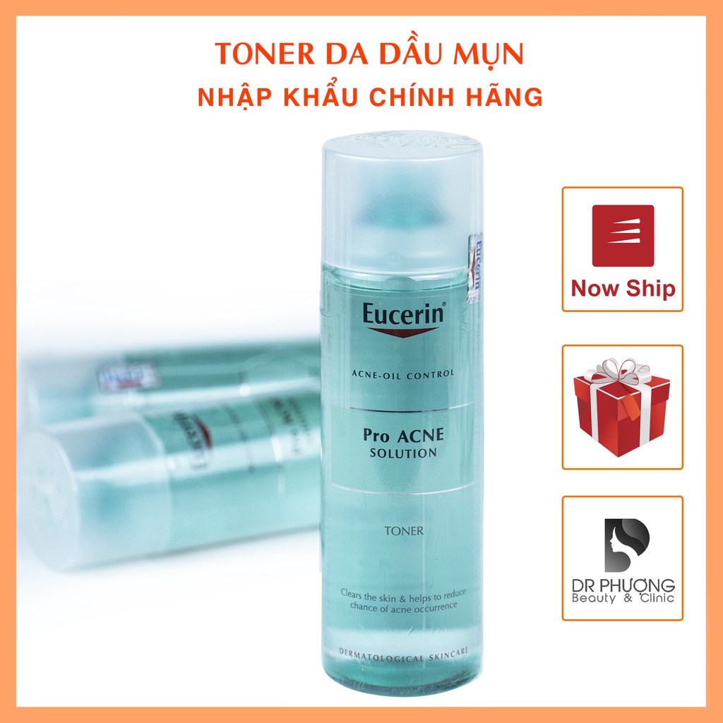 EUCERIN PRO ACNE SOLUTION TONER - Nước Hoa Hồng Cân Bằng Cho Da Dầu Mụn