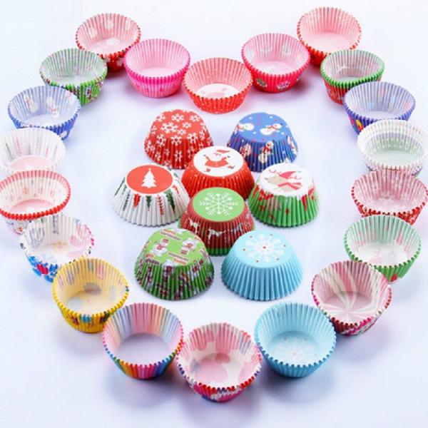 Bộ 1000 Cup giấy mềm đáy 3,5cm ( dùng cho khuôn mini )