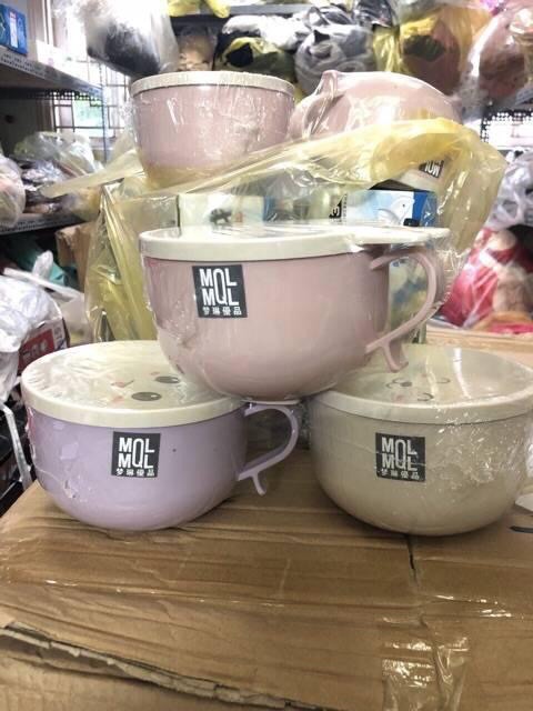 Ca úp mì tai thỏ ruột inox cute
