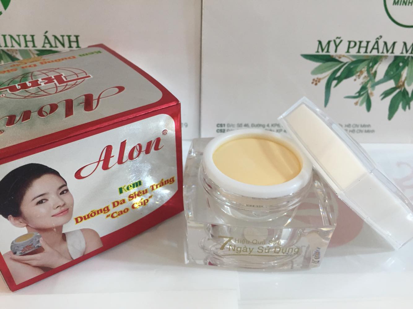 Kem Alon dưỡng trắng da cao cấp 17g