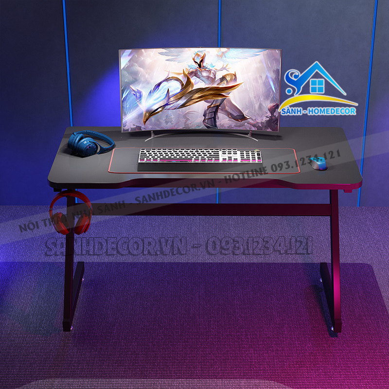 Bàn chân Z gaming PC khung thép sơn tĩnh điện chống gỉ Z001, bàn học sinh chân Z giá rẻ, bàn làm việc, bàn văn phòng cụm cao cấp - SÀNH HOME DECOR