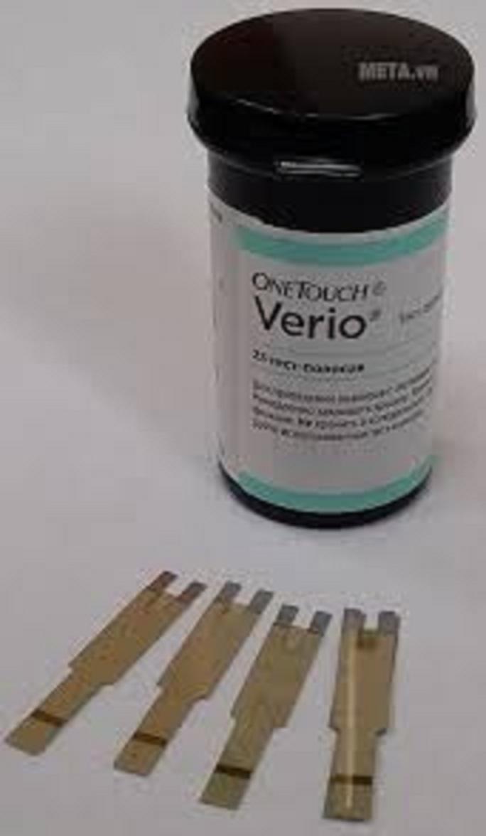 Que thử đường huyết OneTouch Verio