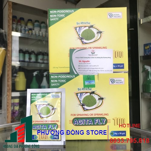 Thuốc diệt ruồi Agita Fly (gói 20g) - Diệt ruồi dạng bả