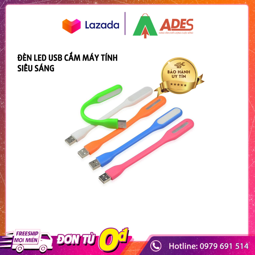 Đèn led usb máy tính siêu sáng cắm máy tính