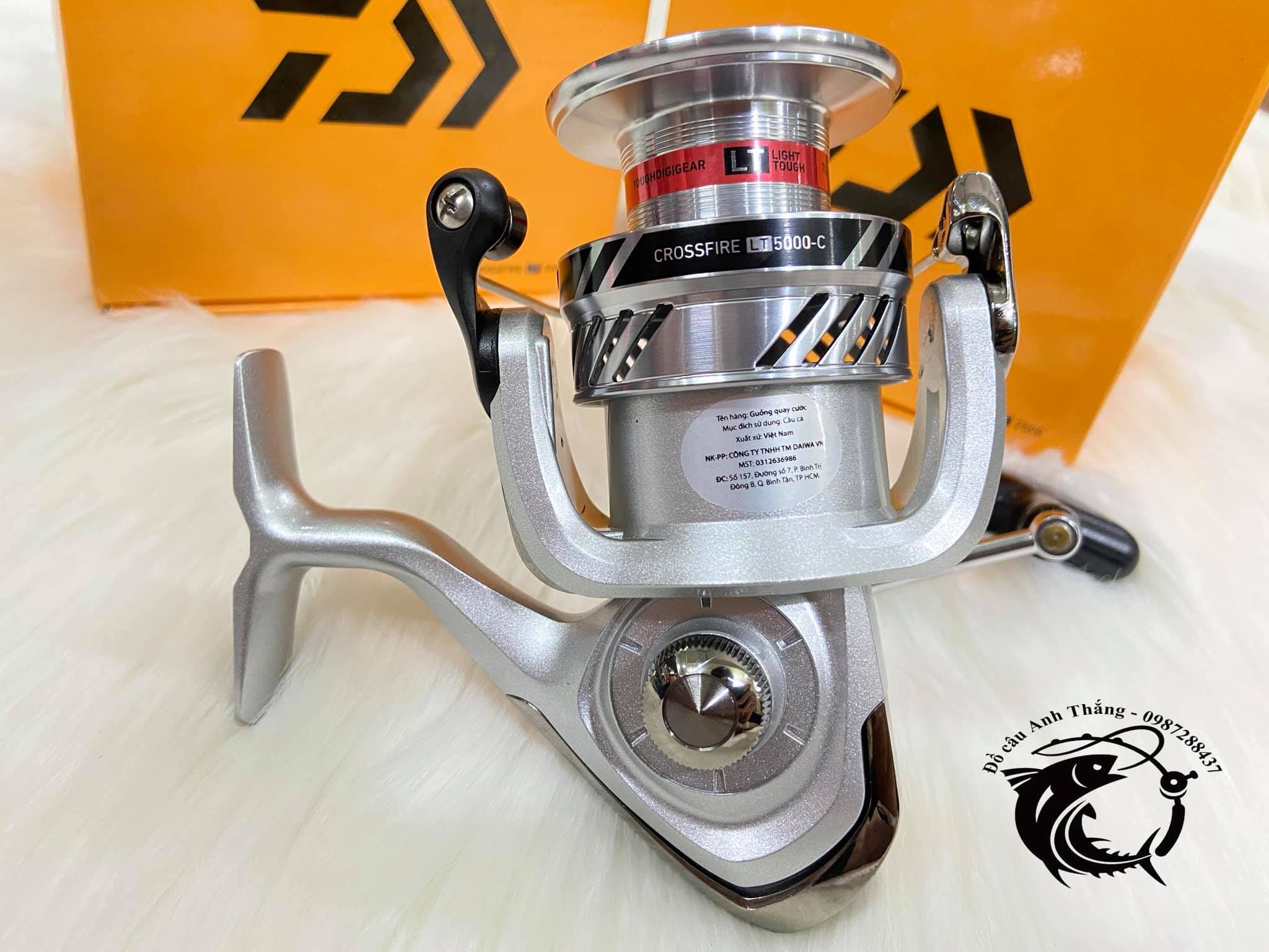 Máy câu Daiwa CrossFire LT mới