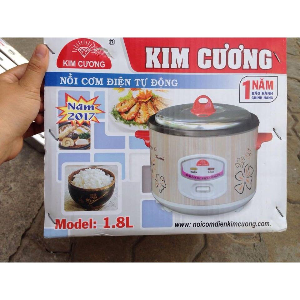 nồi cơm điện kim cương 1.8 lít