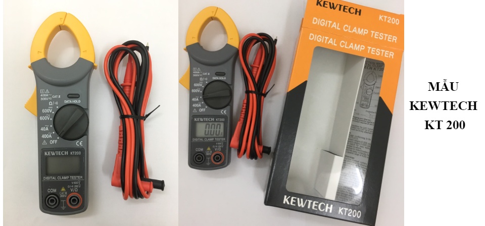 Ampe kìm Kewtech KT200
