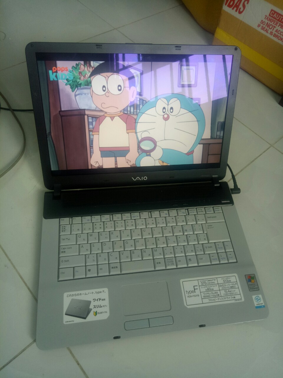 LAPTOP SONY CHO BÉ SEM DOREMON