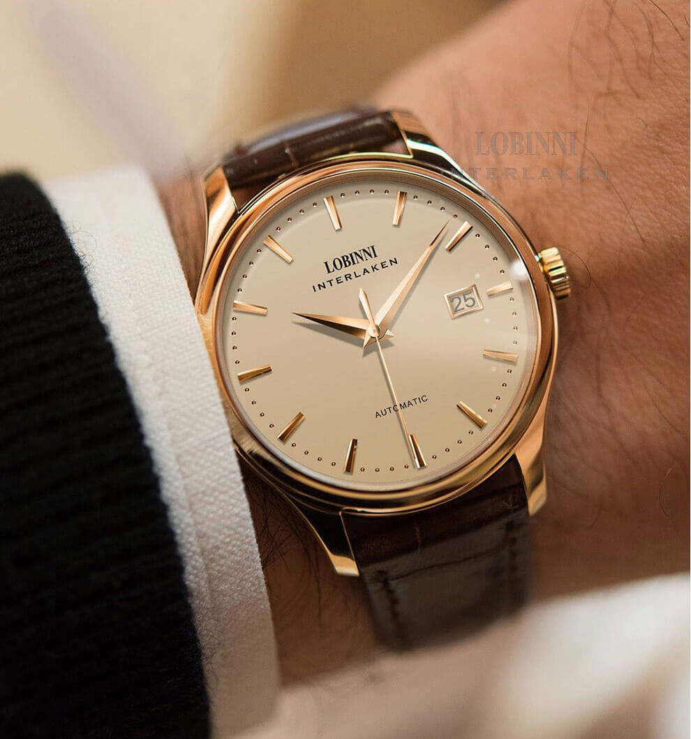 Đồng hồ nam chính hãng LOBINNI L12026 chuẩn Thụy Sỹ