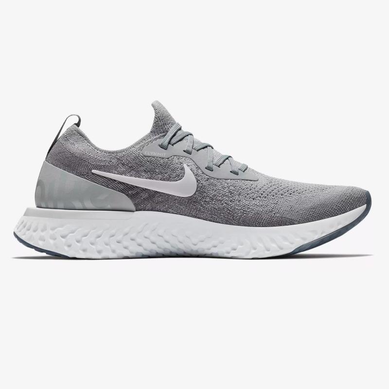 Sneaker Epic React Flyknit Xám Bạc
