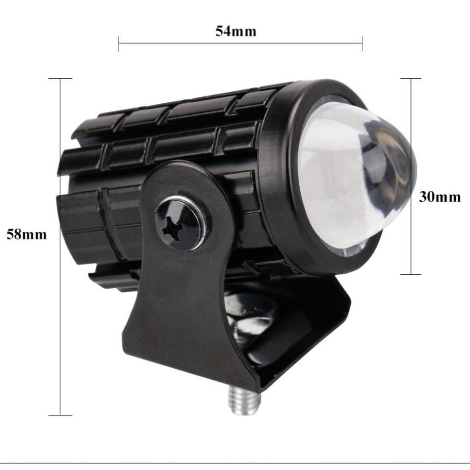 Đèn Trợ Sáng Bi Cầu Mini Xe Máy -DAracing
