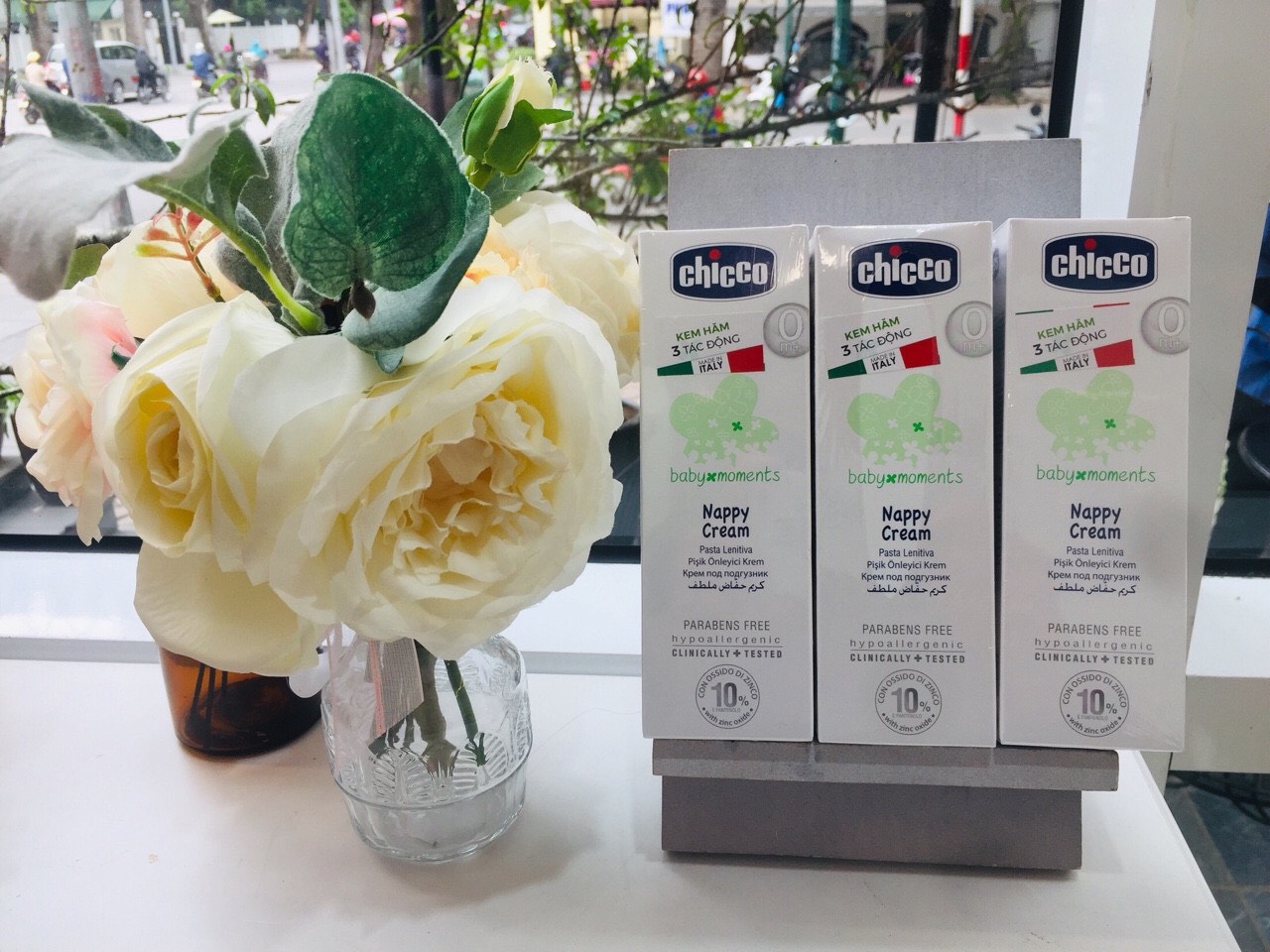 Kem hăm 3 tác động Chicco 0M+ 100ml