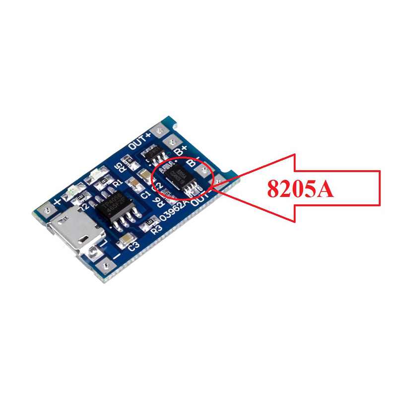 Combo 5 Mạch Sạc Pin Lithium - Li-ion - 18650 TP4056