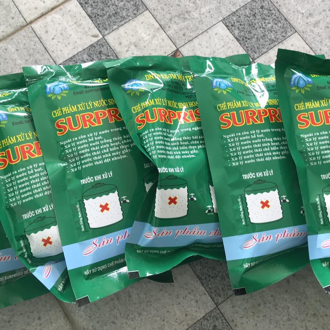 Combo 10 gói Chế phẩm xử lý nước SURPRISED WATER 200gr