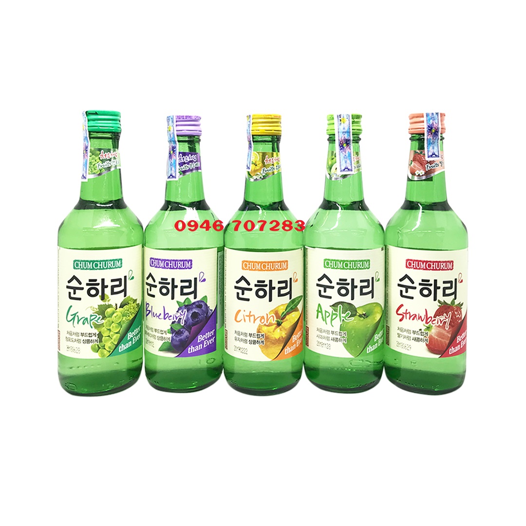 Rượu Chum Churum Soju Hàn Quốc