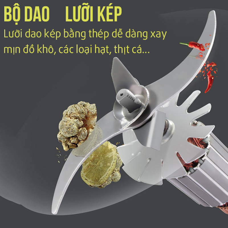 Máy xay bột khô đa năng SEKA  Chính Hãng