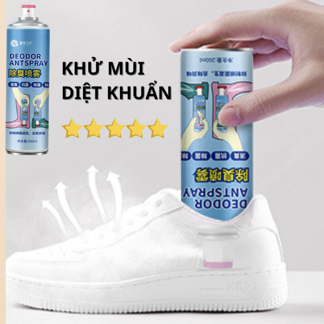 Chai xịt thơm giày dép
