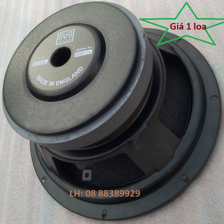 LOA BASS 25 MARTIN NHẬP KHẨU GÂN MÚT - KHUNG SẮT COIL 63MM - GIÁ 1 CHIẾC