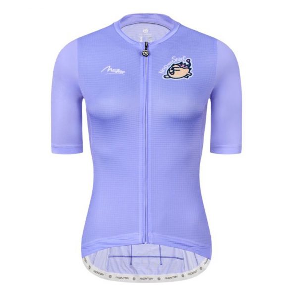 Áo thun đạp xe thể thao tay ngắn nữ monton lifestyle women cycling short sleeve jersey