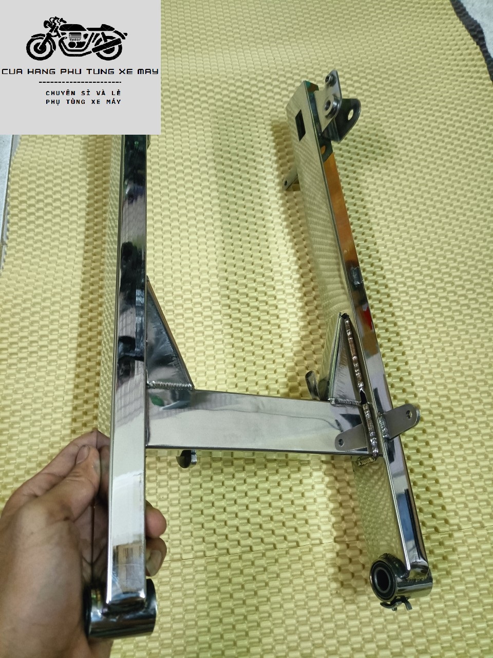 Gấp sau xe future 125 2018 - 23, future led inox gắn được xe wave alpha 110 2017 - 23, blade 110