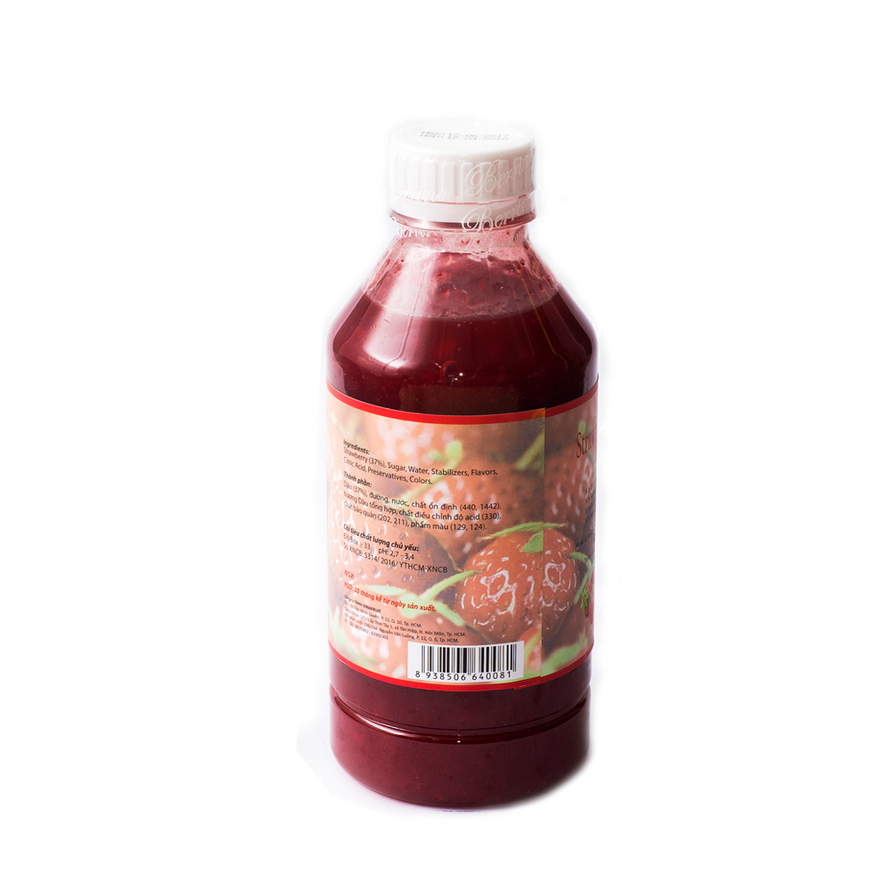 Sinh tố dâu tây Berrino (Berrino Strawberry Crush) 1L