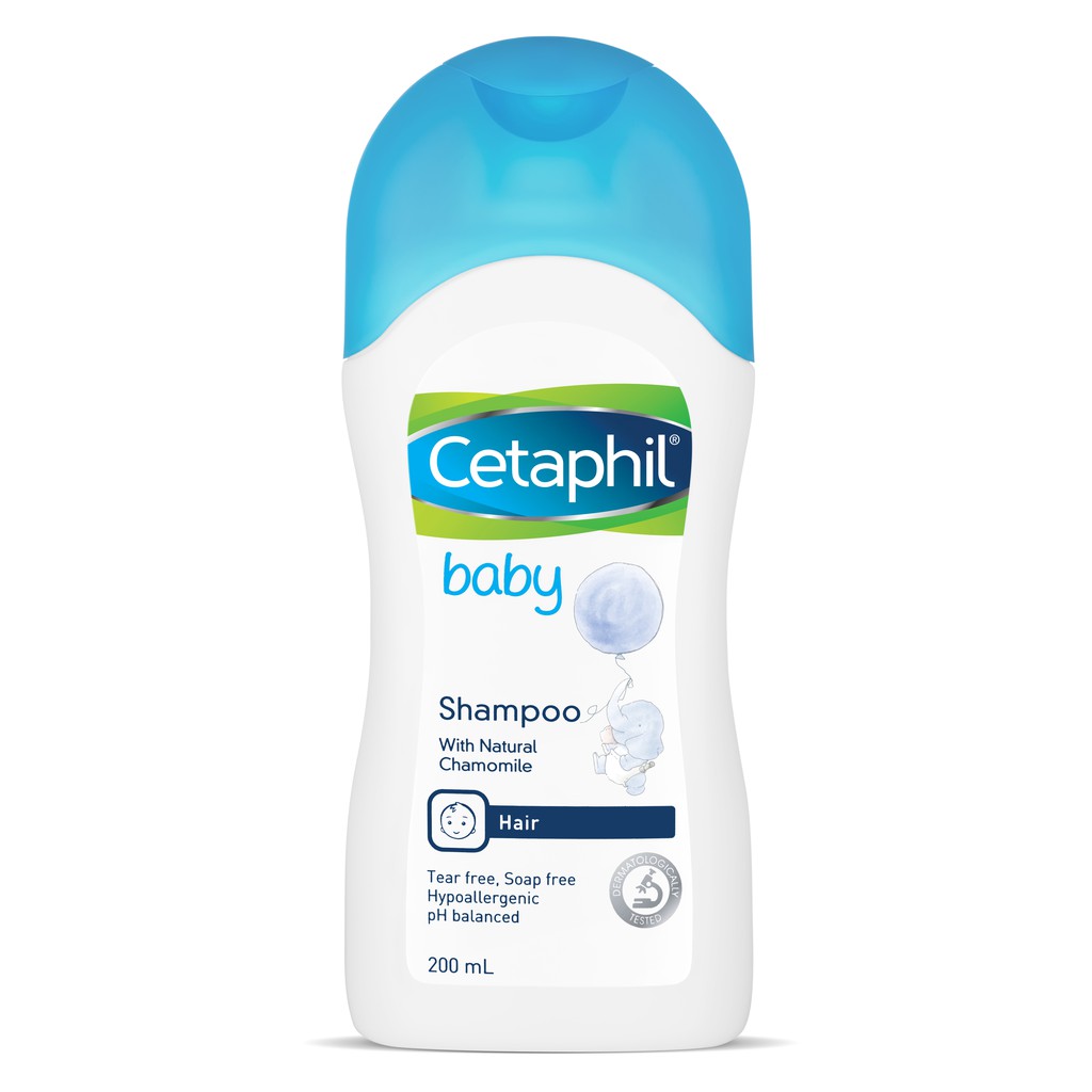 Dầu gội cho bé Cetaphil Baby Shampoo không bọt, dịu nhẹ Chai 200ml
