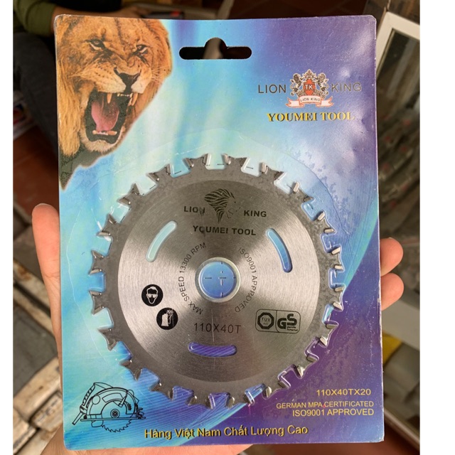 Lưỡi cắt gỗ 2 chiều 110mm 40 răng