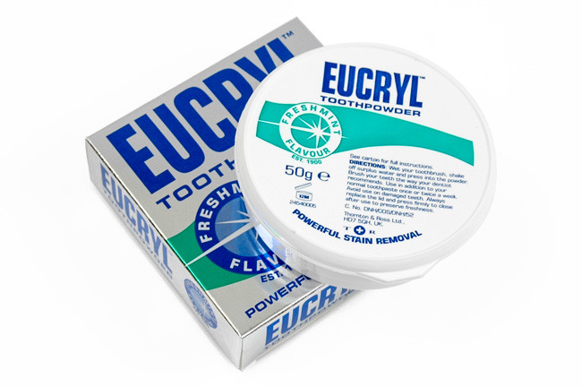 Bột làm trắng răng Eucryl