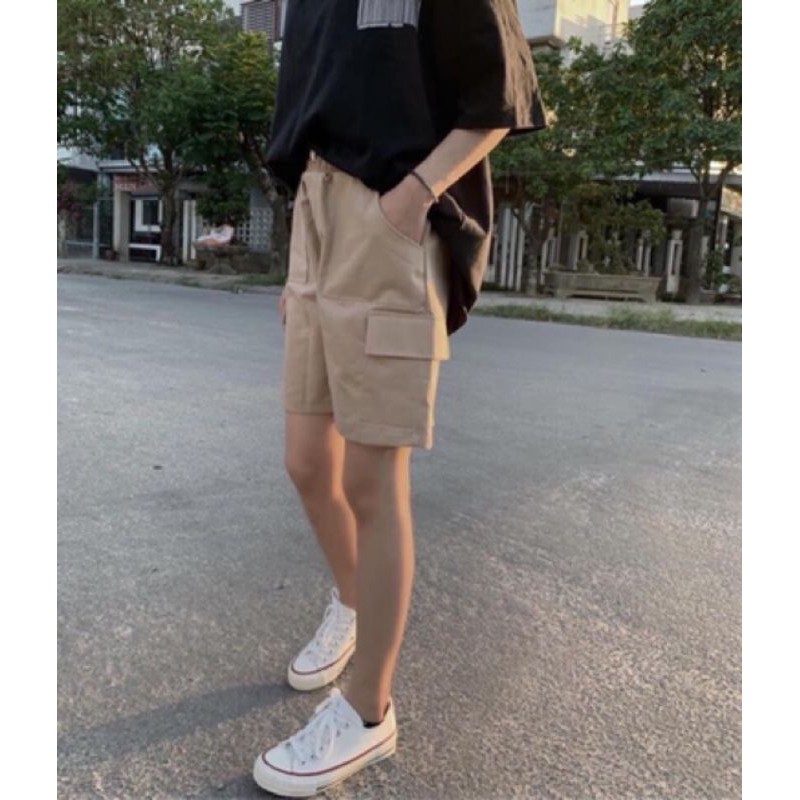[HCM]Quần short túi hộp basic
