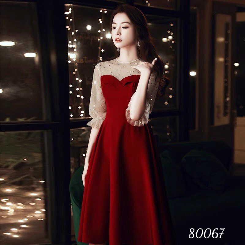 [25-27.4 Hoàn tiền 15%] SÉT ĐẦM PHỐI REN CHẤM BI SIÊU SANG SIÊU TÔN DÁNG CHO CÁC NÀNG DỰ TIỆC -RISE SHOPP