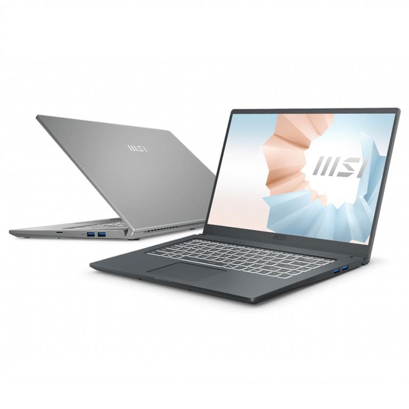 Laptop MSI Modern 14 B11MOU 851VN Gray (i3 1115G4/ 8GB/ 256GB SSD/ W10)