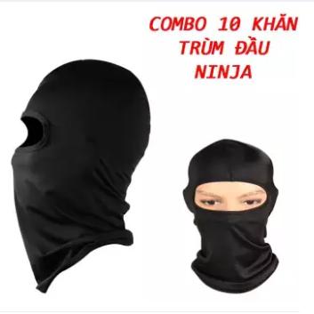 Combo 10 khăn trùm đầu Ninja