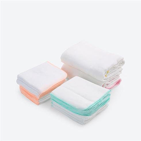 Combo 20 khăn sữa 04 lớp + 1 khăn tắm 75cmx85cm