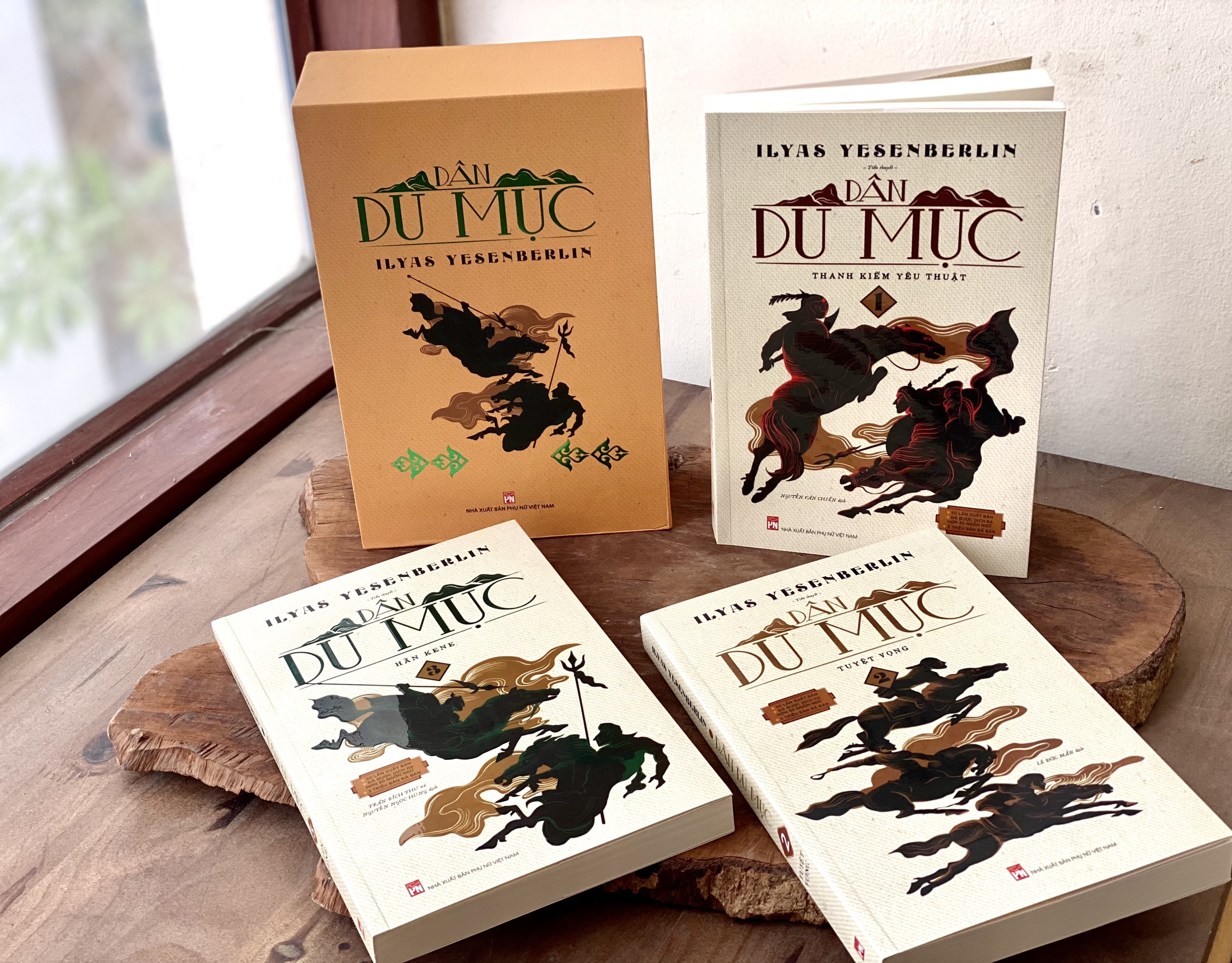 Sách - Boxset Dân Du Mục (3 tập)- NXB Phụ nữ VN
