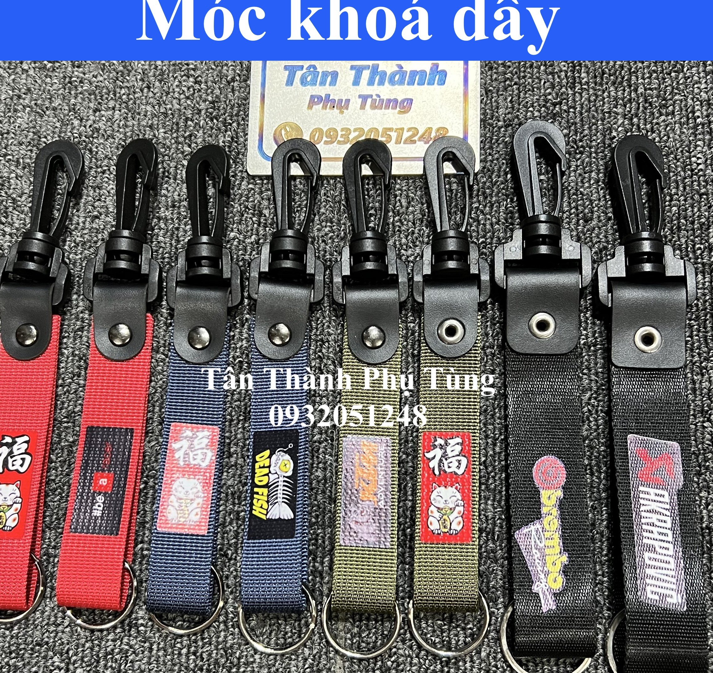 Móc khoá dây xe máy