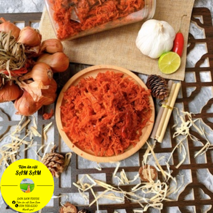 Khô bò túi zip 100g siêu ngon Tiệm Ăn Vặt Sam Sam