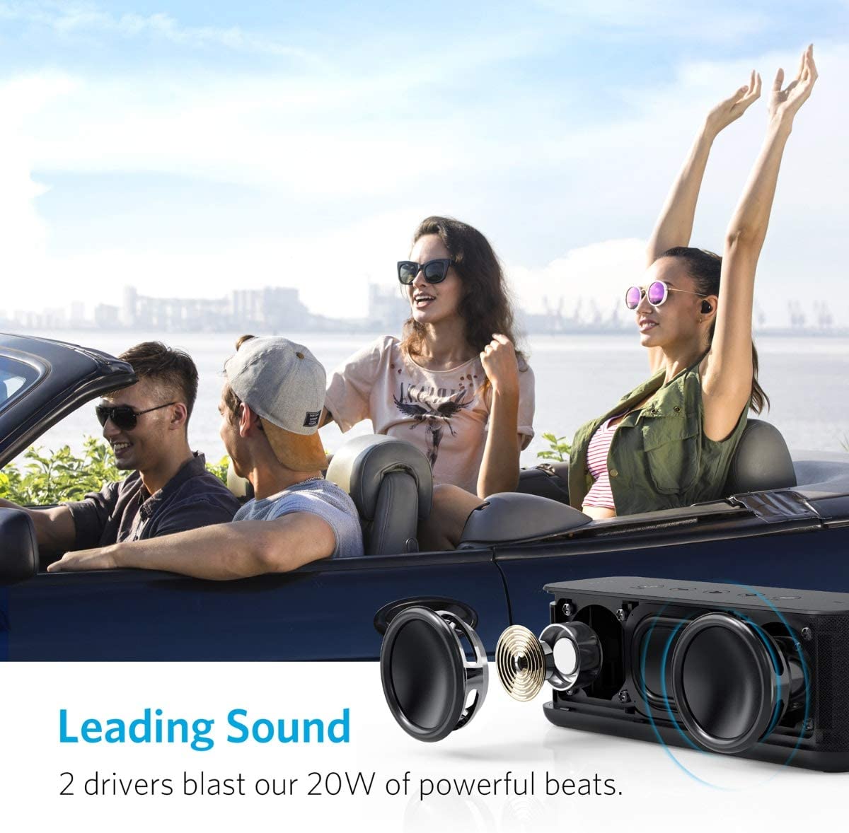 Loa Bluetooth Anker SoundCore Boost 20W - A3145
