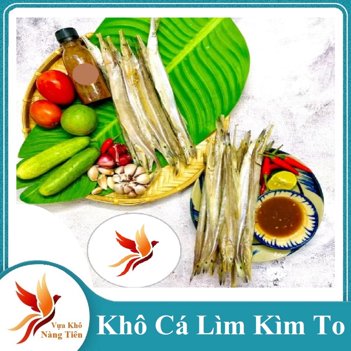 Khô Cá Lìm Kìm 2 Nắng – An Giang - Con Siêu To (Size Đại)