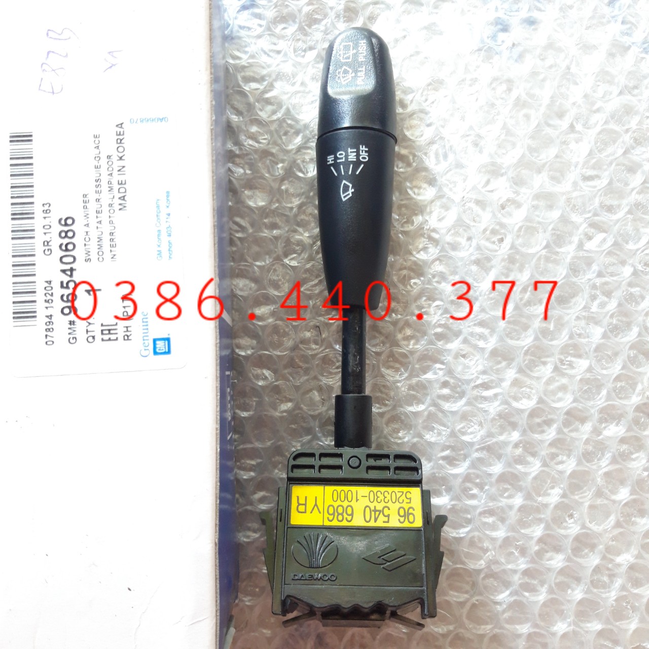 Công tắc gạt mưa Spark , Matiz 3 Xịn