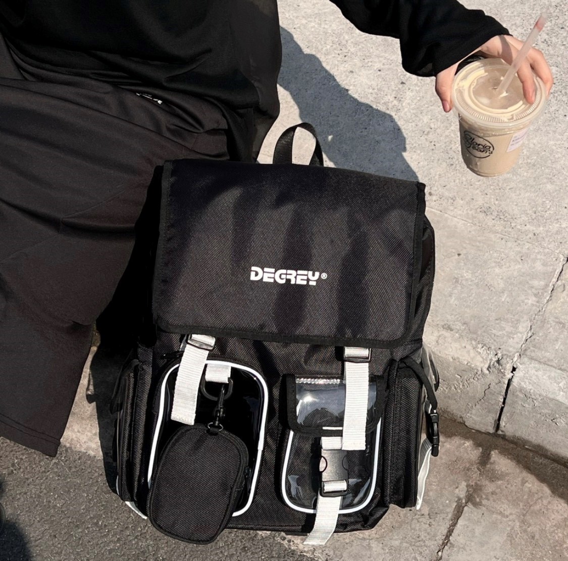 Balô Degrey Nắp