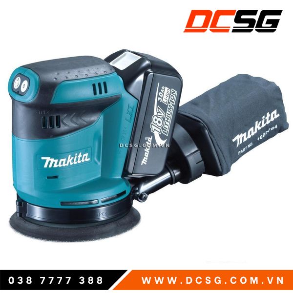Máy chà nhám tròn dùng pin makita dbo180z 18v | dcsg