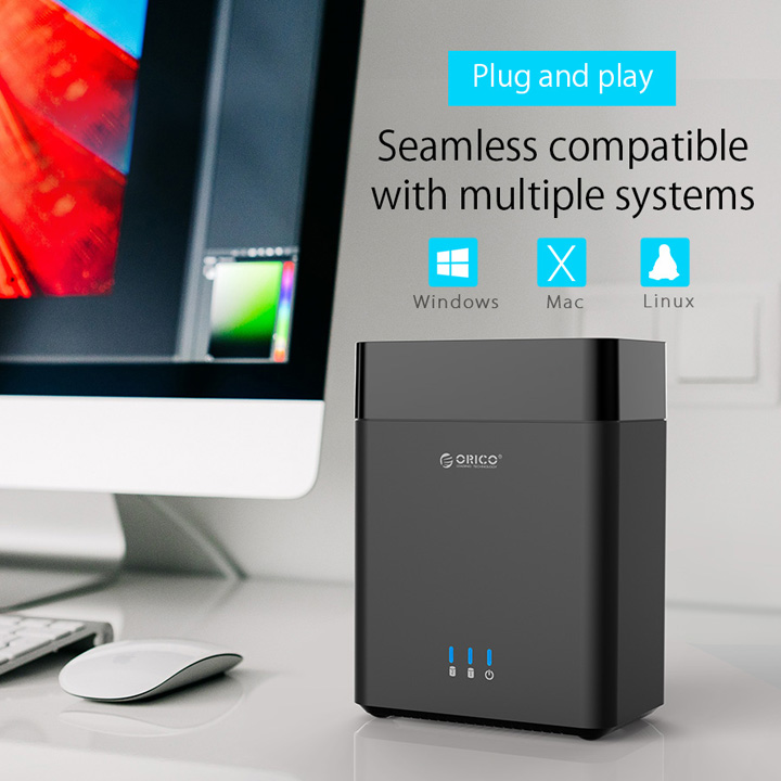 Dock gắn ổ cứng SATA USB3.0 Orico 6218US3 - DK06