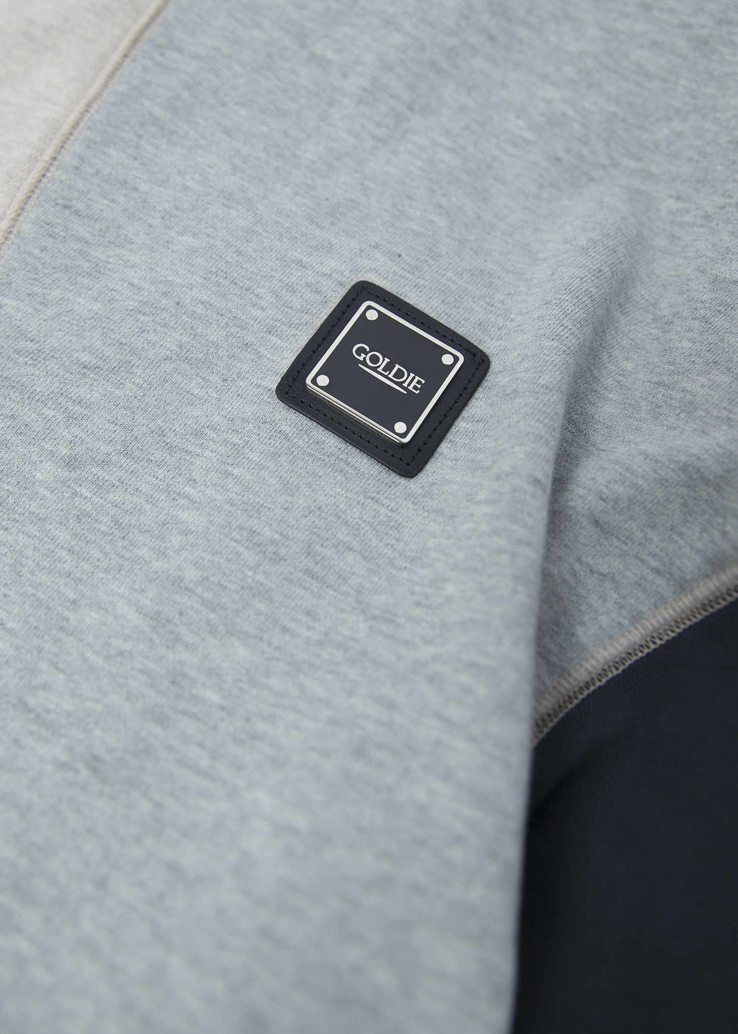 MULTICOLOR PANELED HOODIE