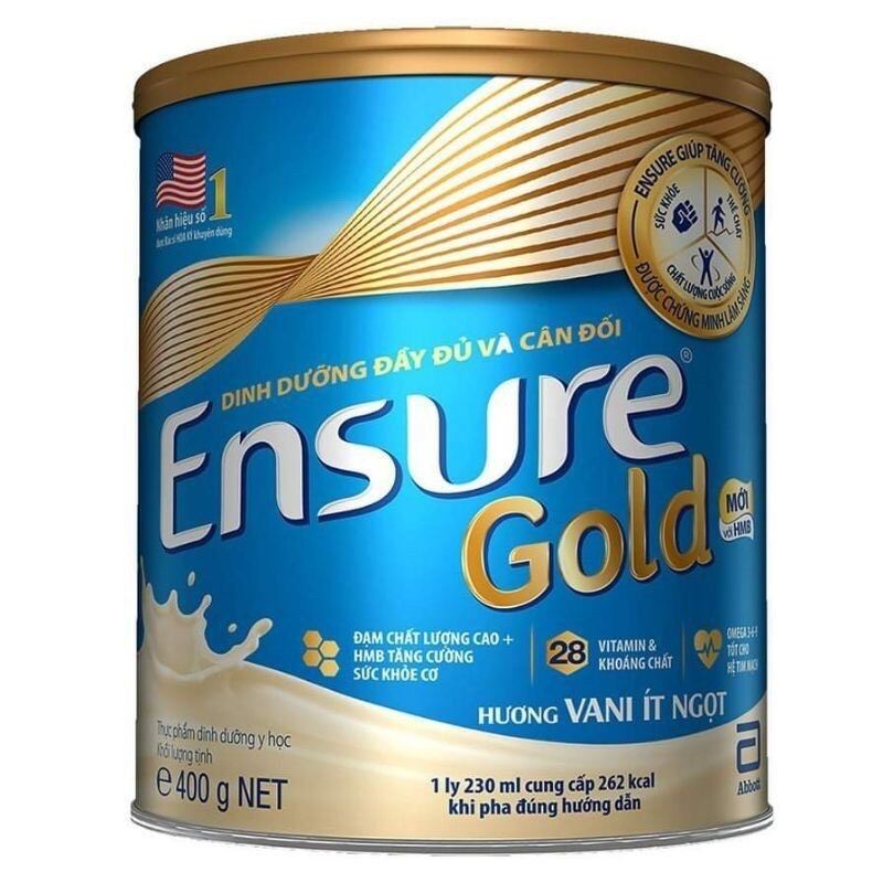 Sữa bột Ensure Gold Abbott 400g date 10/2024
