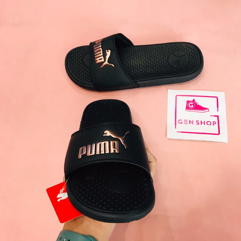 DÉP CHÍNH HÃNG PUMA BLACK [371013 05]