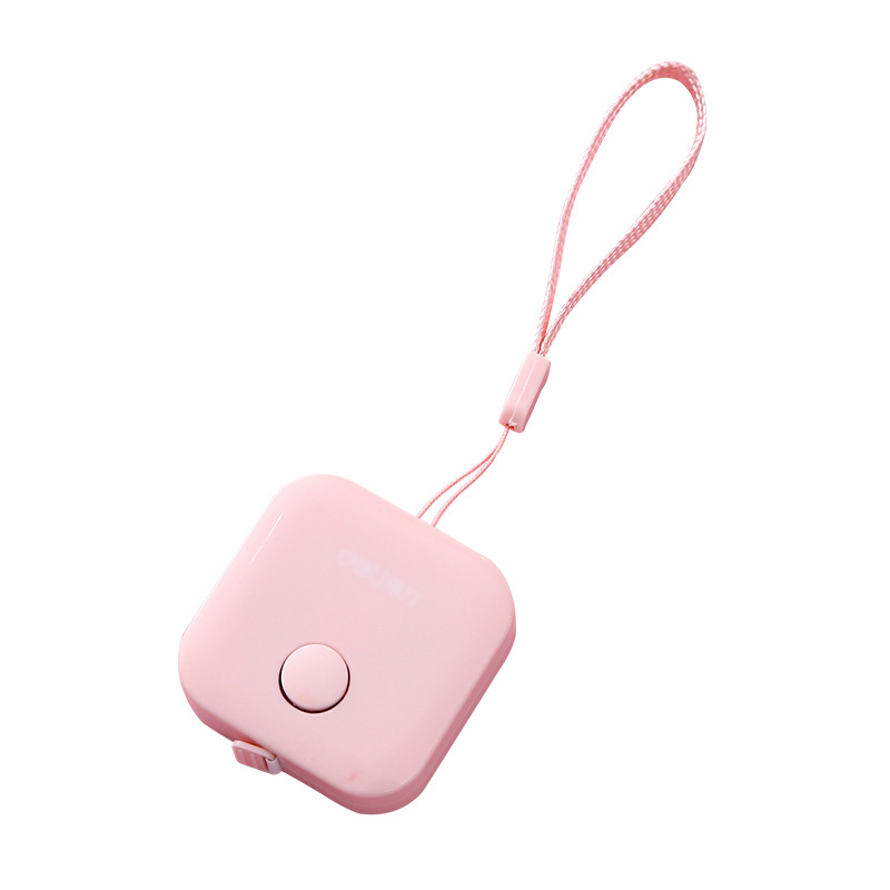 Thước dây mini 1,5m kèm móc khóa (Mẫu Mới)
