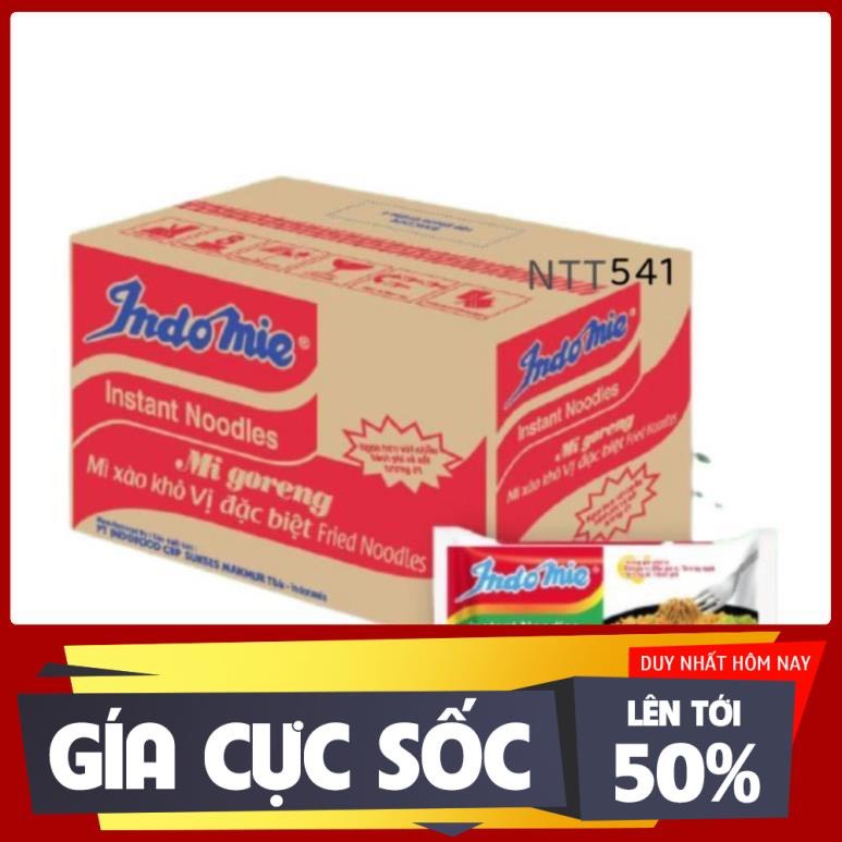 SỈ THÙNG 40 MÌ INDOMIE  VỊ ĐẶT BIỆT - MÌ TRỘN/XÀO KHÔ
